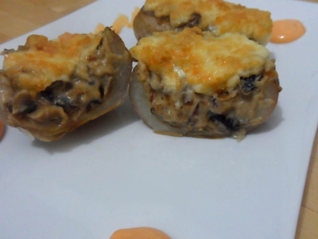 Картофель с грибами