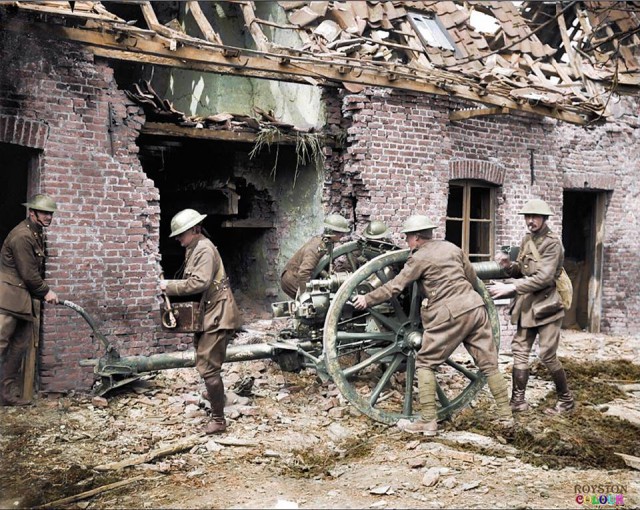 Артиллеристы и гранатометчики Первой мировой