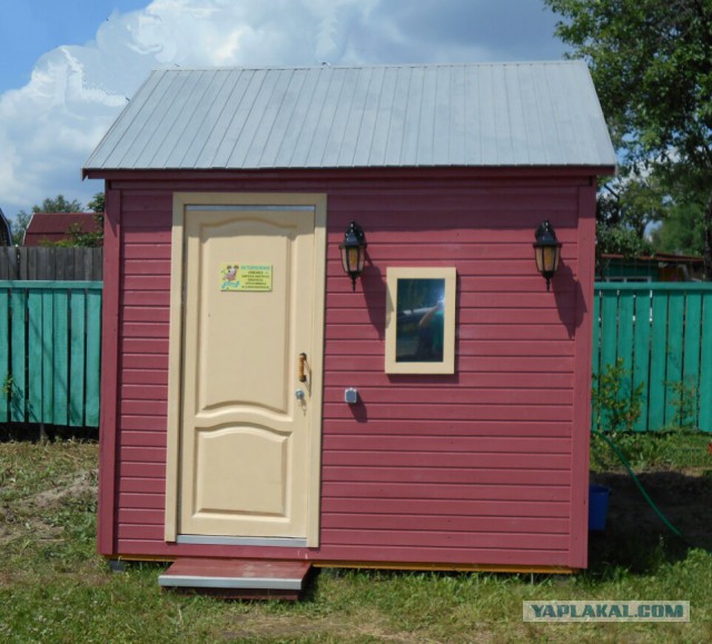 Каркасный садовый домик