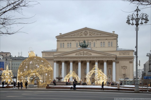 Прогулка по Москве, февраль