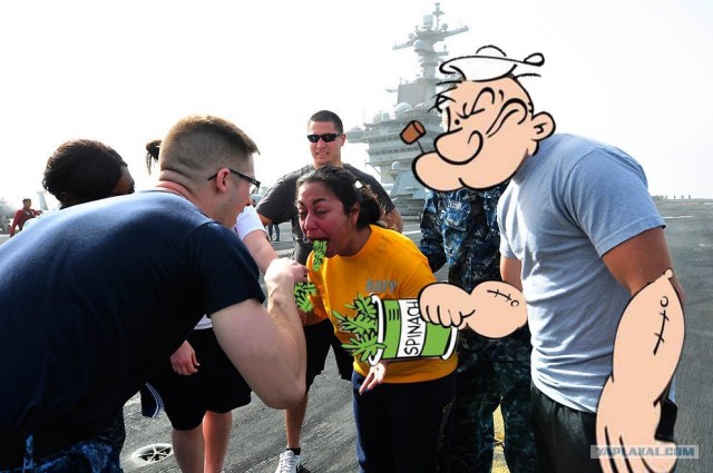 Фотожаба "Ты кого бабой назвал?" (Zhaberbottle 3)