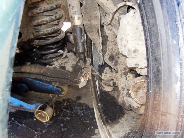 Перевернулся Лексус