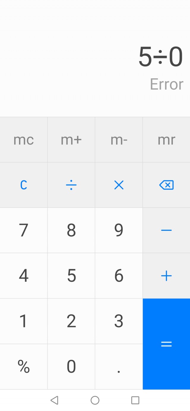 Почему нельзя делить на ноль?