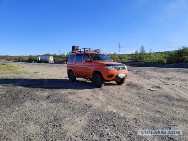 Путешествие. Уаз Патриот. Мурманск и заполярье