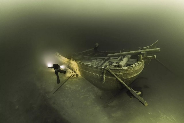 Впечатляющие фотографии кораблей на дне Балтийского моря