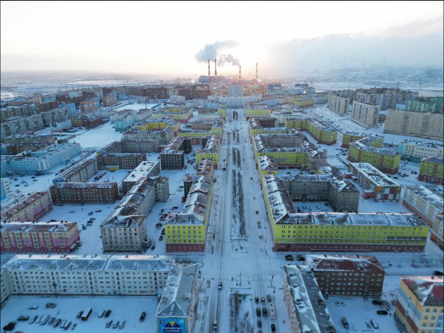 Норильск - ледяная планета
