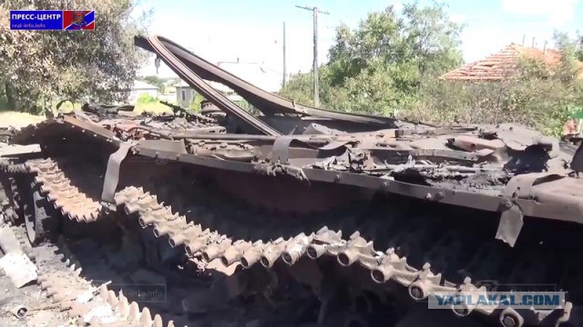 Танковое побоище в Новосветловке