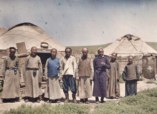 Монголия 1913 года в цвете