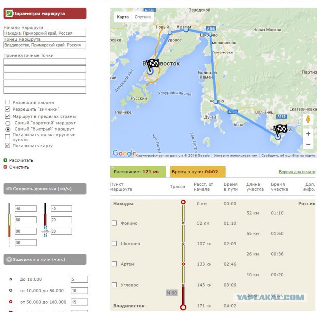 Рухнул мост на трассе Владивосток - Находка