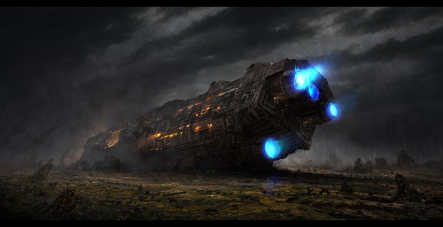 Рисунки: фантастика, Sci-Fi, киберпанк