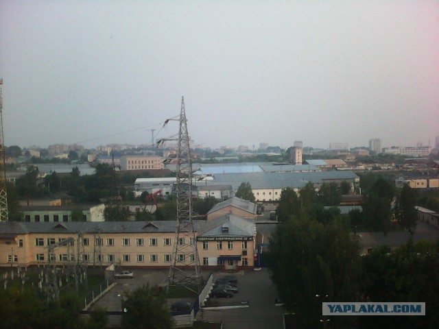 Туман в Челябинске,Уфе ,Тюмени