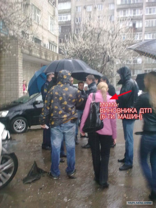 ....И снова малолетнее быдло за рулем