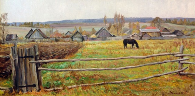 Осень в деревне