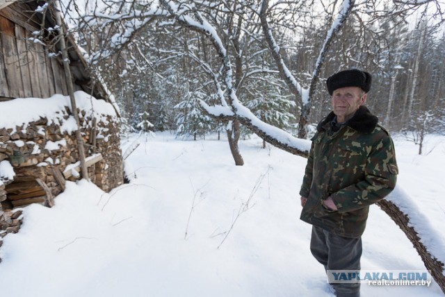 Последний житель глухой белорусской деревни