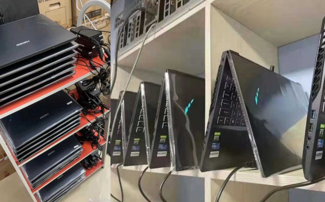 Майнеры из Китая обратили внимание на игровые ноутбуки с графикой GeForce RTX 3000