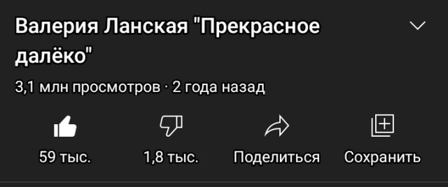Валерия Ланская "Прекрасное далёко"