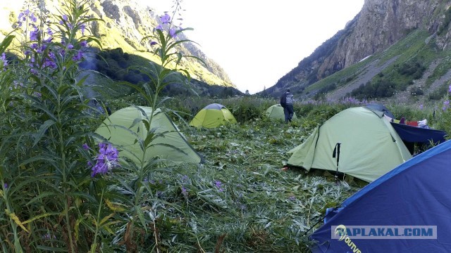 Недельный поход по горам Кавказа
