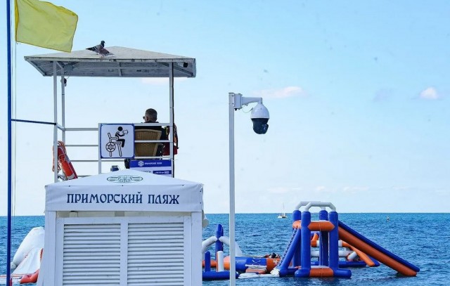 Видеонаблюдение появится на всех курортных пляжах Кубани до 2027 года