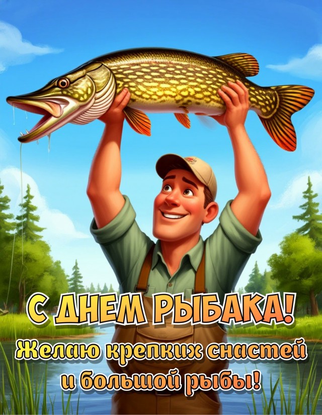 Ну, с днем Рыбака!