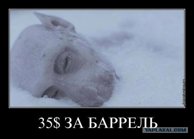 Цены на нефть упали ниже $34 за баррель