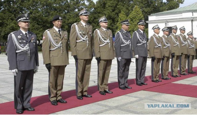 После заявлений Минобороны Польши пять генералов решили уволиться