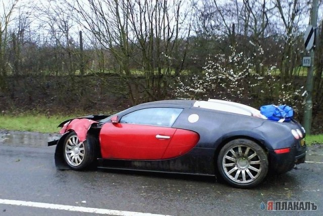 Bugatti Veyron - новые потери