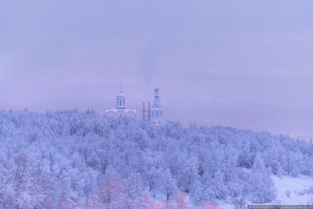 Полярная ночь. Мурманск