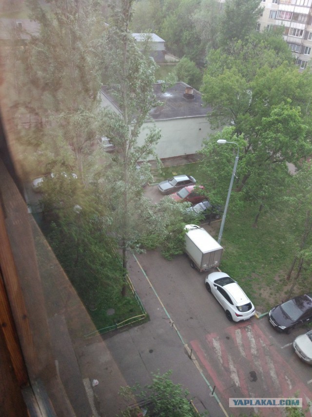 В Москве ураган!