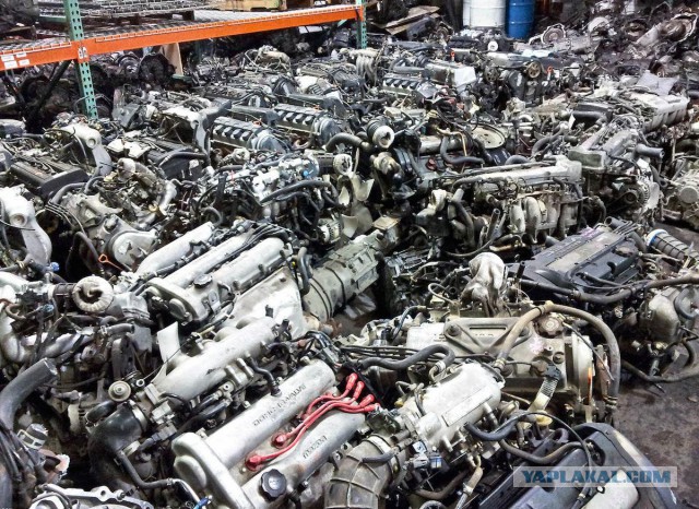 В Петербурге у авторитетного угонщика нашли 200 двигателей от ворованных автомашин. Абсолютный рекорд