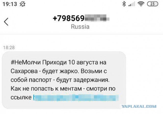 СК предупредил об ответственности за провокации на митинге в Москве