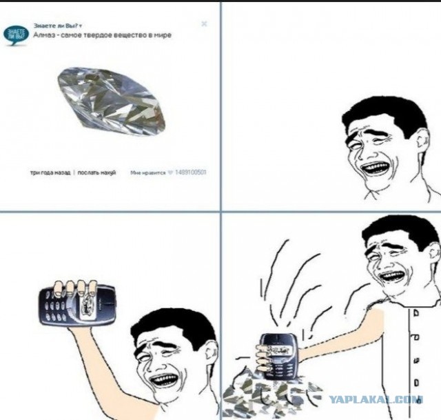Гидравлический пресс vs Nokia