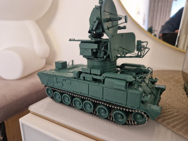 Рукоделия пост. 2П25 ЗРК 2К12 "Куб" SAM - 6 от Trumpeter