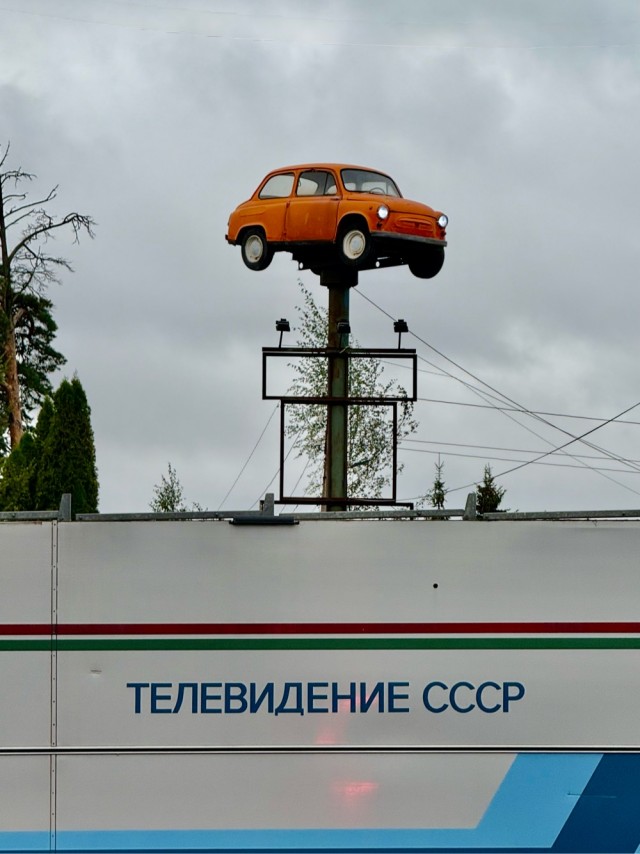 Красивый автобус с интересной историей