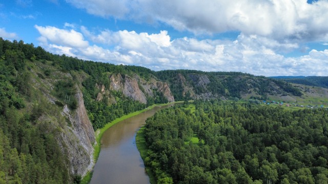 Агидель (Белая). Сплав по реке на пакрафте с собакой.