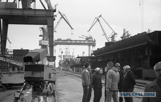 Первый поход атомного лихтеровоза «Севморпуть»