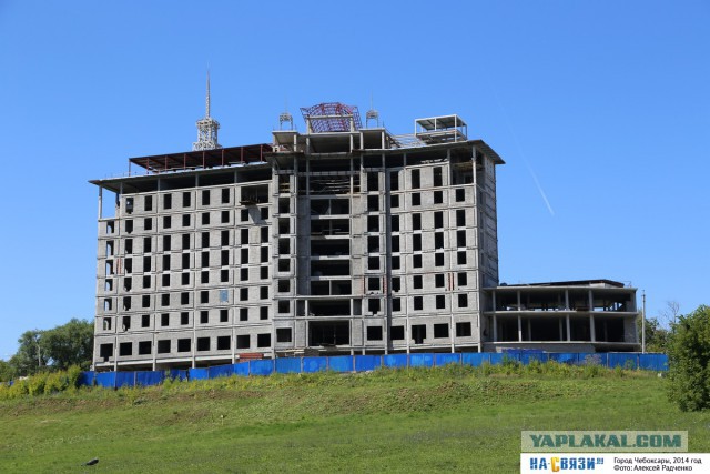 Калининградский заброшенный небоскреб-урод