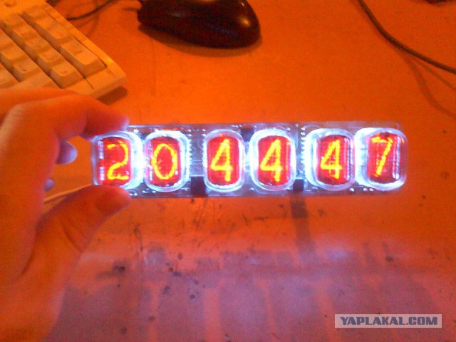 Часы на лампах. Электронный долгострой