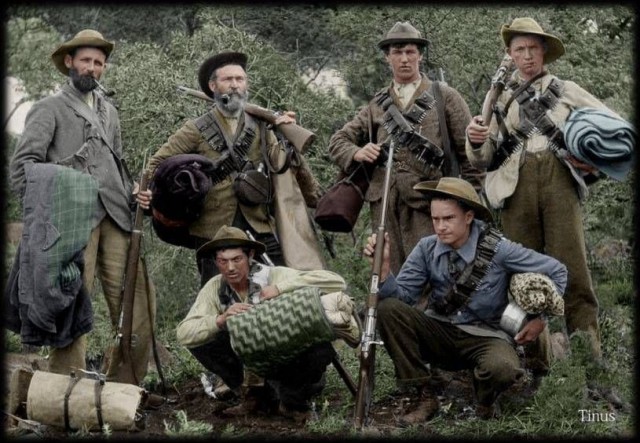 Буры. Англо-бурская война в цветных фотографиях