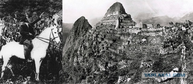 Первый снимок Мачу-Пикчу, еще заросшего джунглями