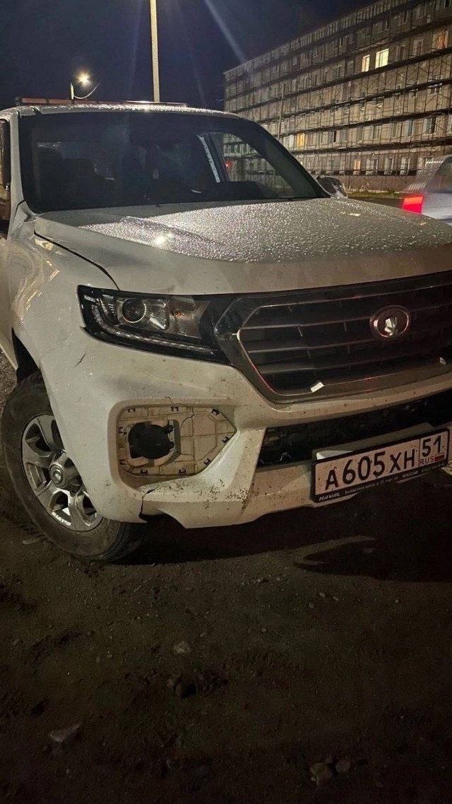 Очередной долболоб в Териберке
