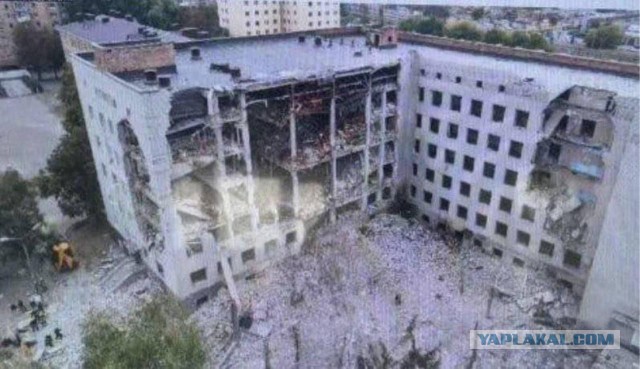 Нанесён ракетный удар по территории военного училища в Полтаве