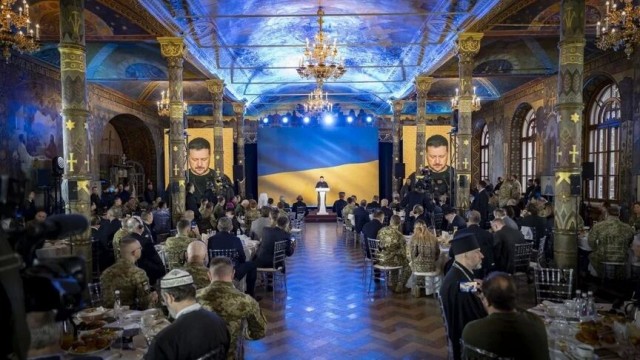 В Киево-Печерской Лавре проводят кулинарные шоу.