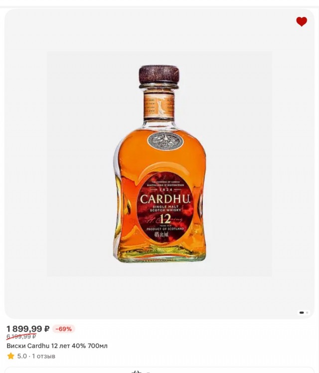 Рейтинг виски