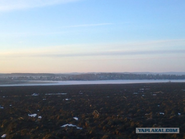 На заливе Иркутского водохранилища