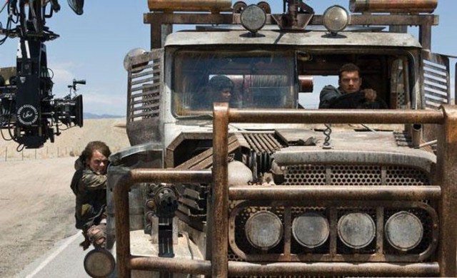 Кадры со съемочной площадки "Терминатора"