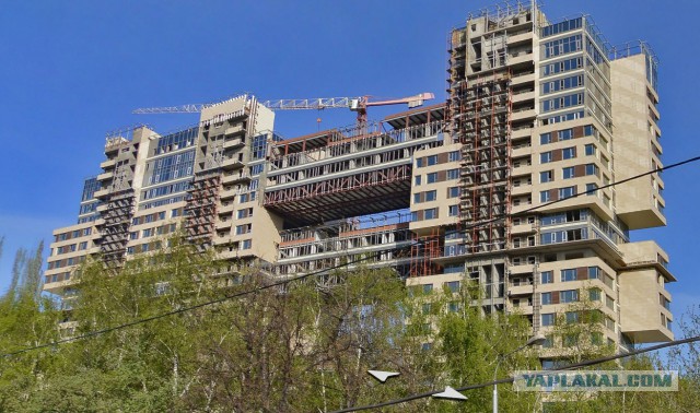 Калининградский заброшенный небоскреб-урод