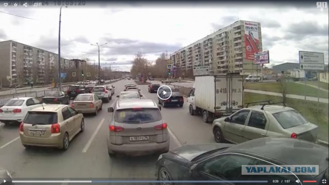 Водитель фуры с задатками режиссера