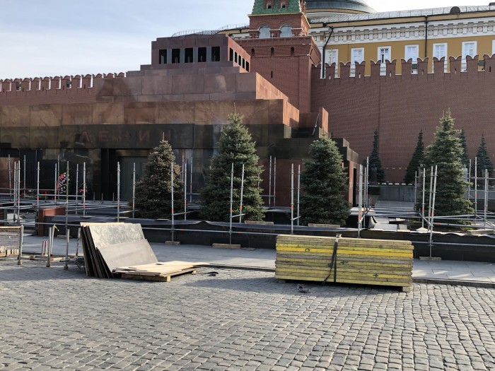 Маскировка Мавзолея-2019
