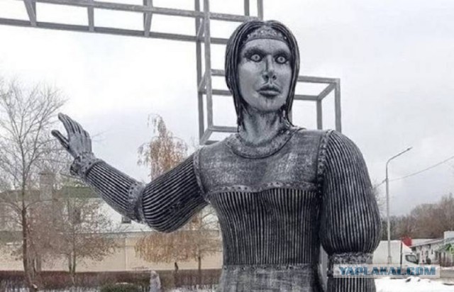 Пугала на японских полях