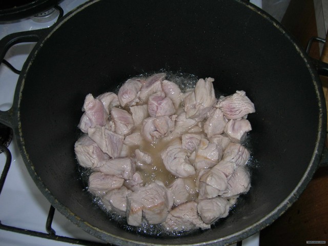 Капуста с мясом